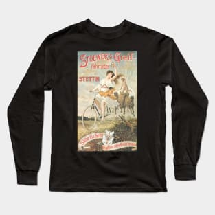 Stoewers's Greif Fahrräder - Bicycle Poster from 1900 Long Sleeve T-Shirt